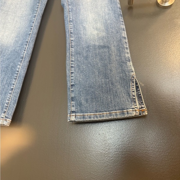 Gf Ferre NWT size 32 ankle wide leg slit Stylish Jeans - Picture 12 of 12